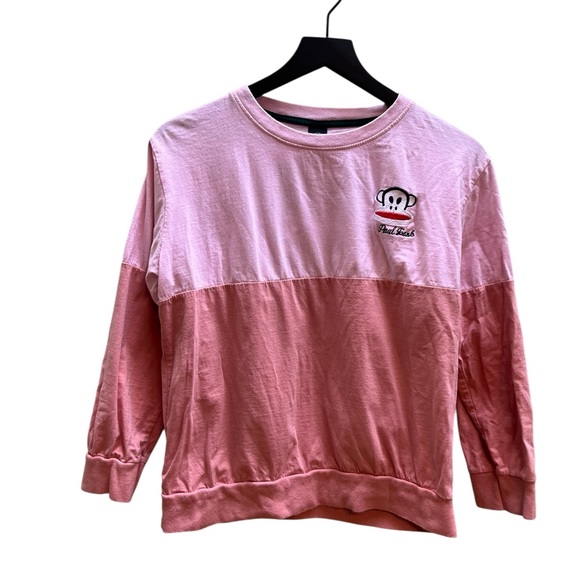 Paul Frank Pink and White Crewneck measures XS - Picture 1 of 8
